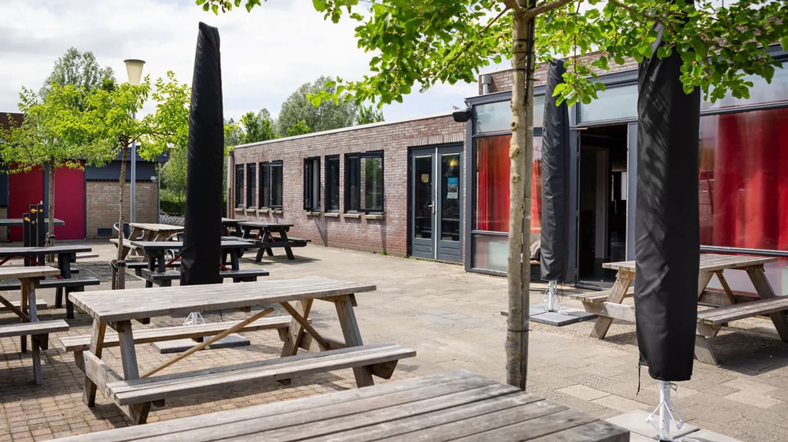Buitenruimte van BSO Spoenk, Kind&co ludens