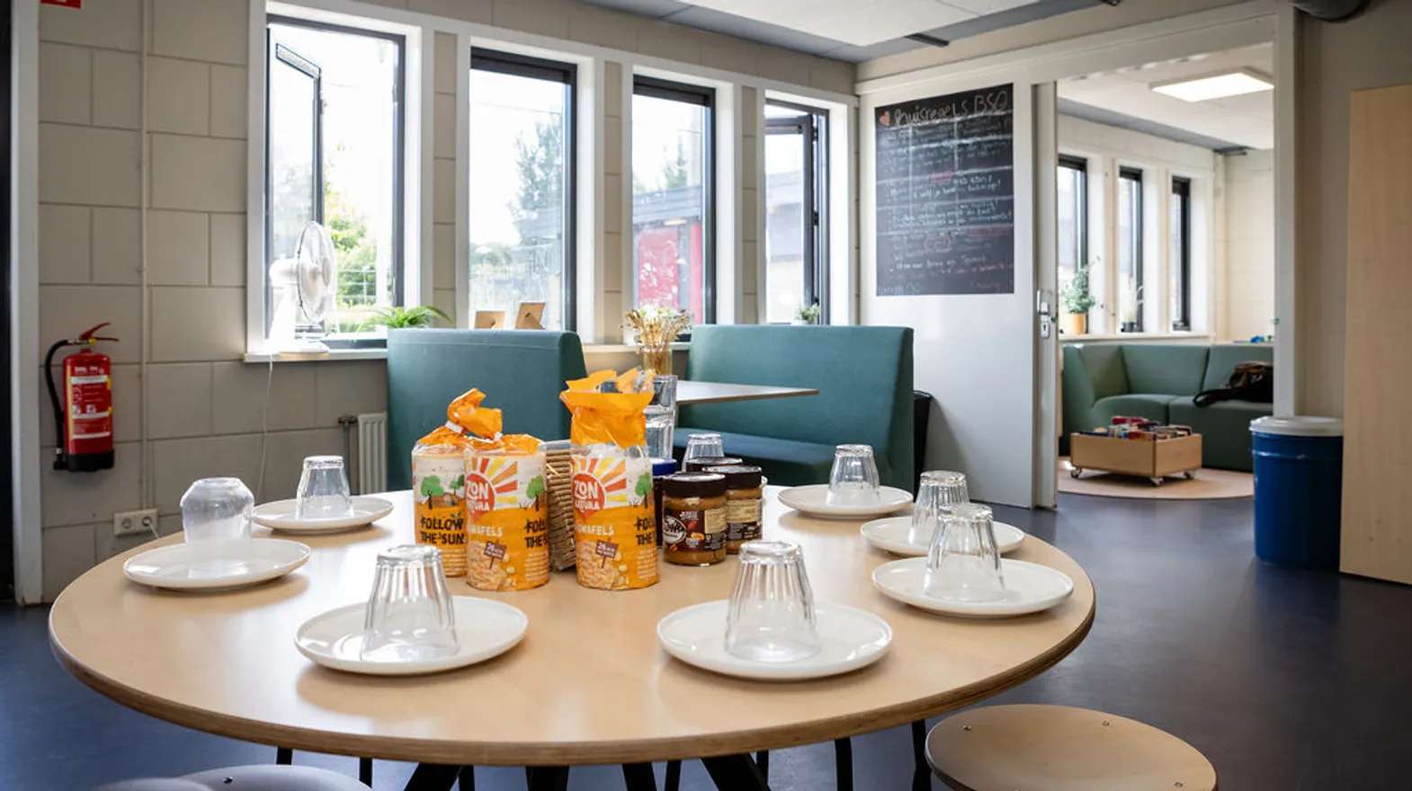 Binnenruimte van BSO Spoenk, Kind&co ludens