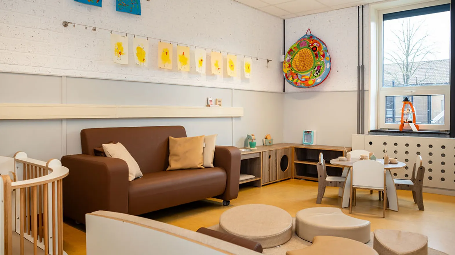 Binnenruimte van KDV Zeesterren, Kind&co ludens