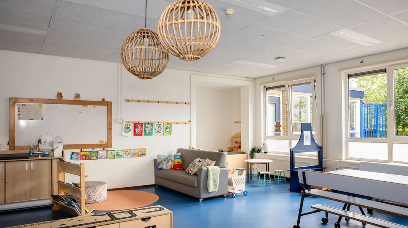 Binnenruimte BSO Curtevenne Kortenhoef Kind&co ludens