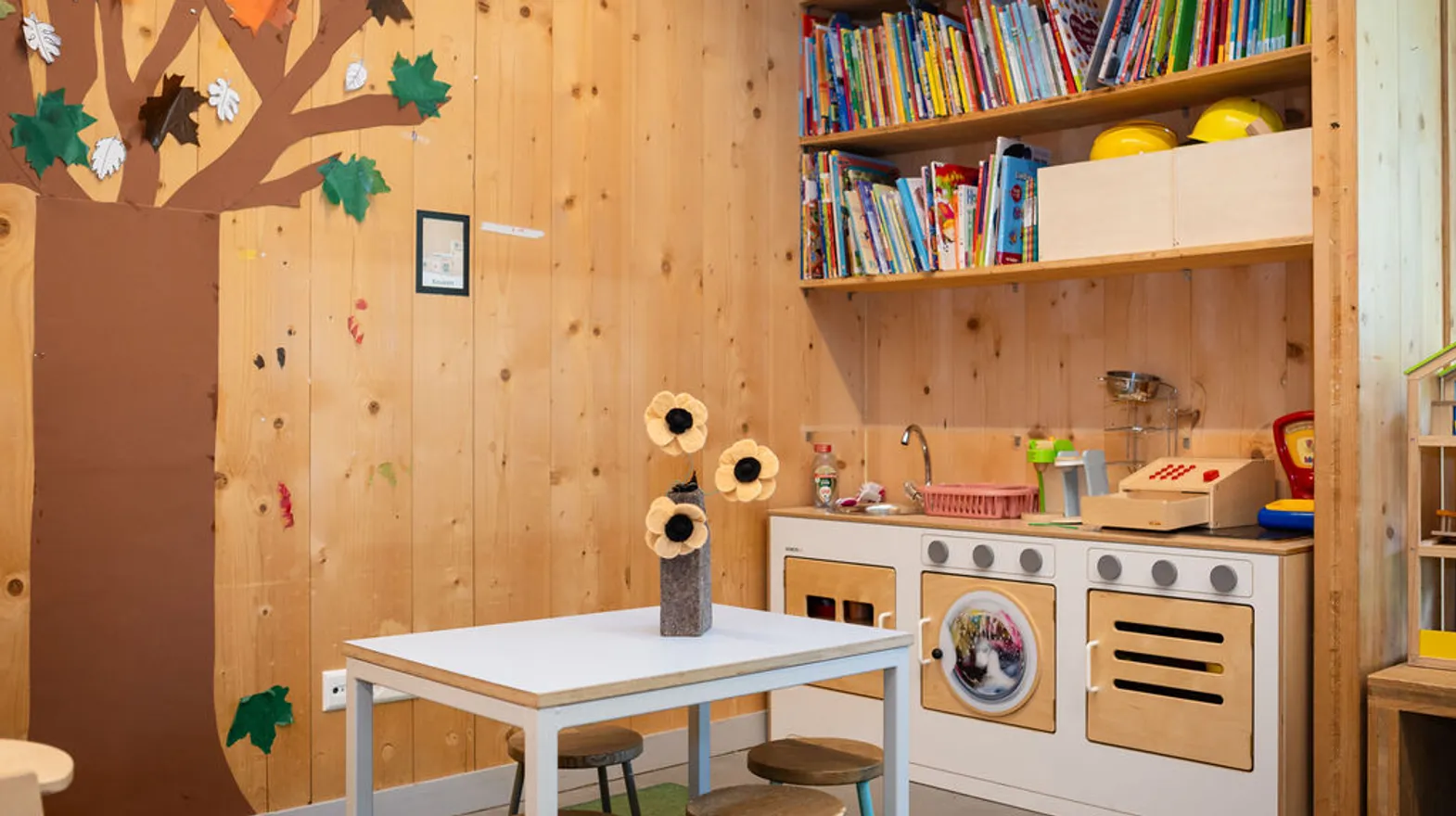 Binnenruimte van PO Anne Frank in Utrecht Kind&co ludens