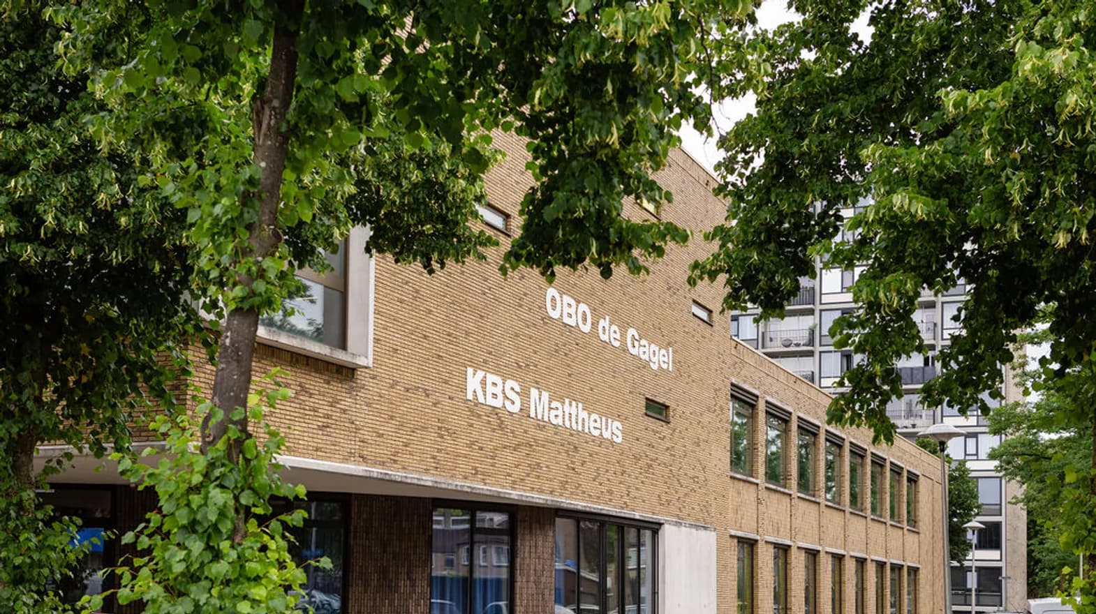 Buitenkant van PO Gagel Utrecht Kind&co ludens