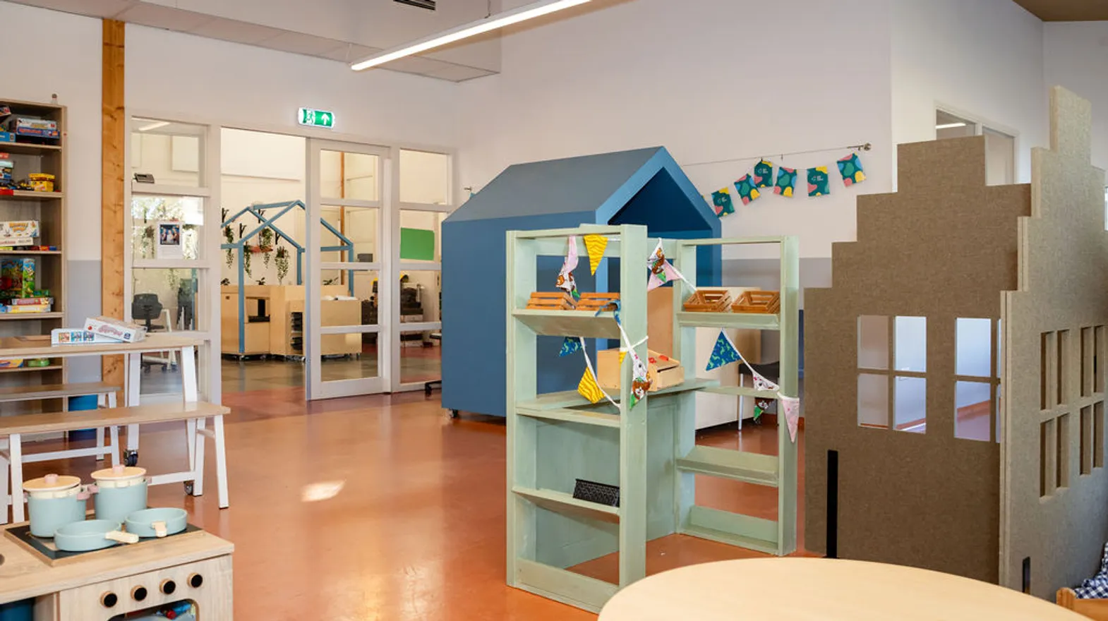 Binnenruimte van BSO 't Vlot in Mijdrecht Kind&co ludens