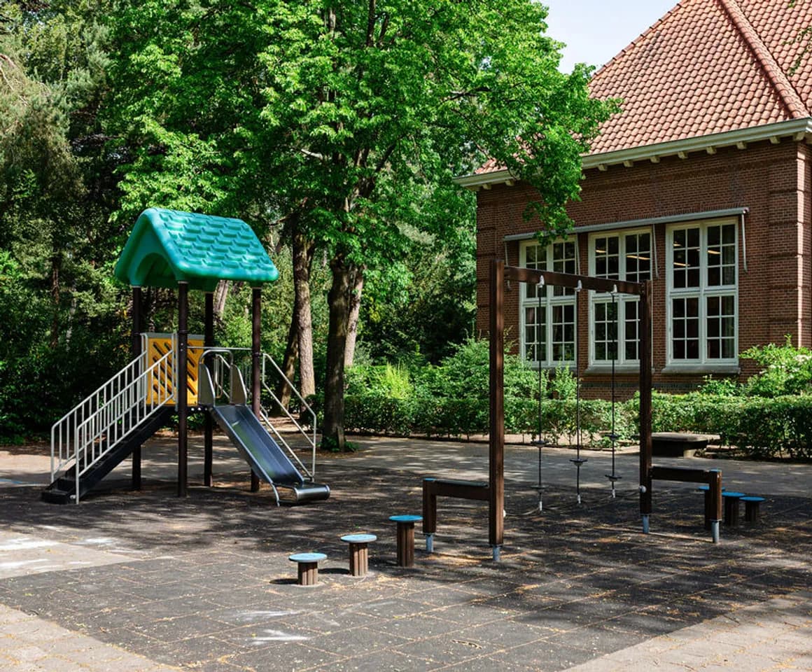 Buitenruimte BSO van Dijck Bilthoven Kind&co ludens