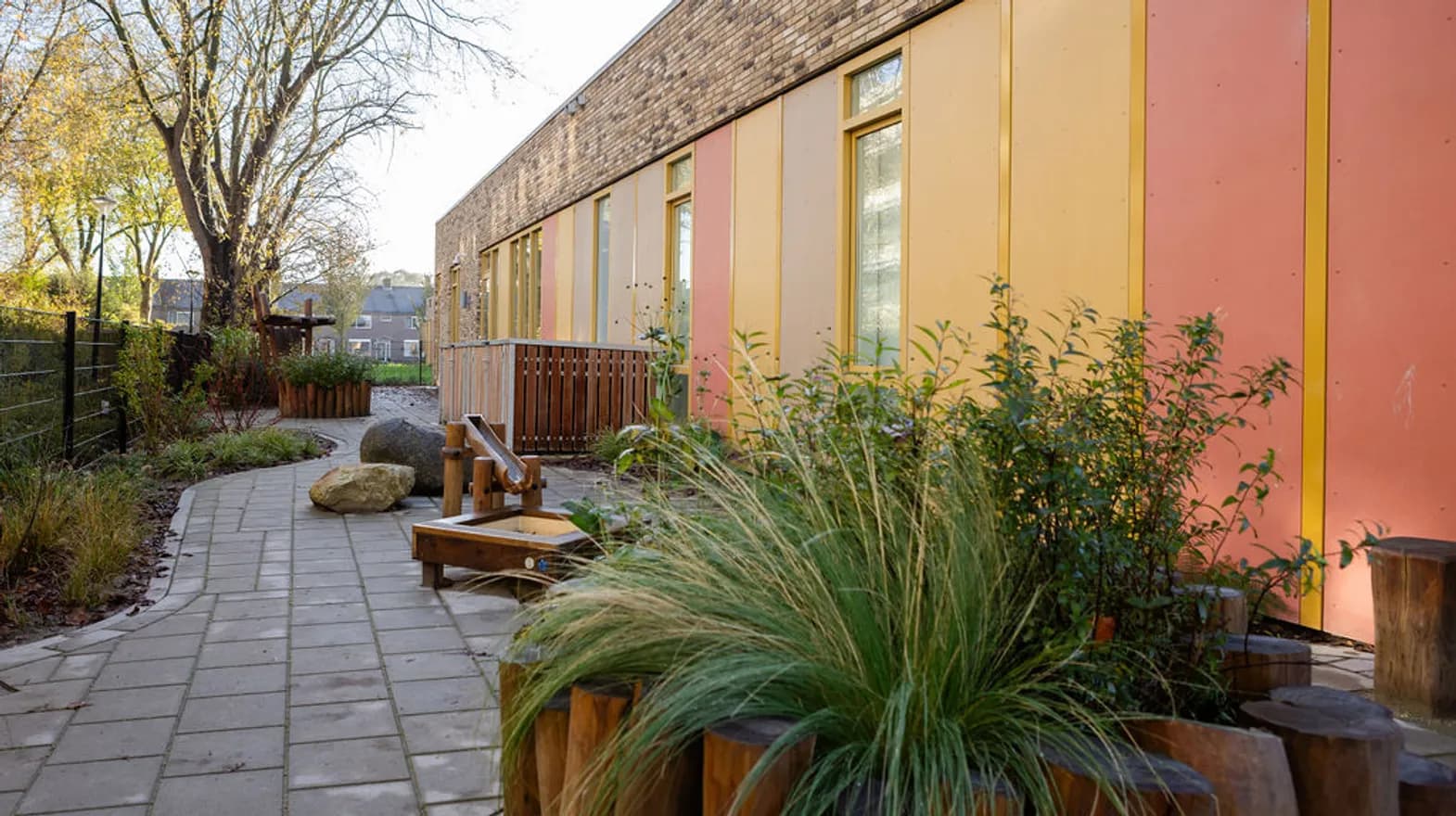 Buitenruimte van PO Avonturijn, Kind&co ludens