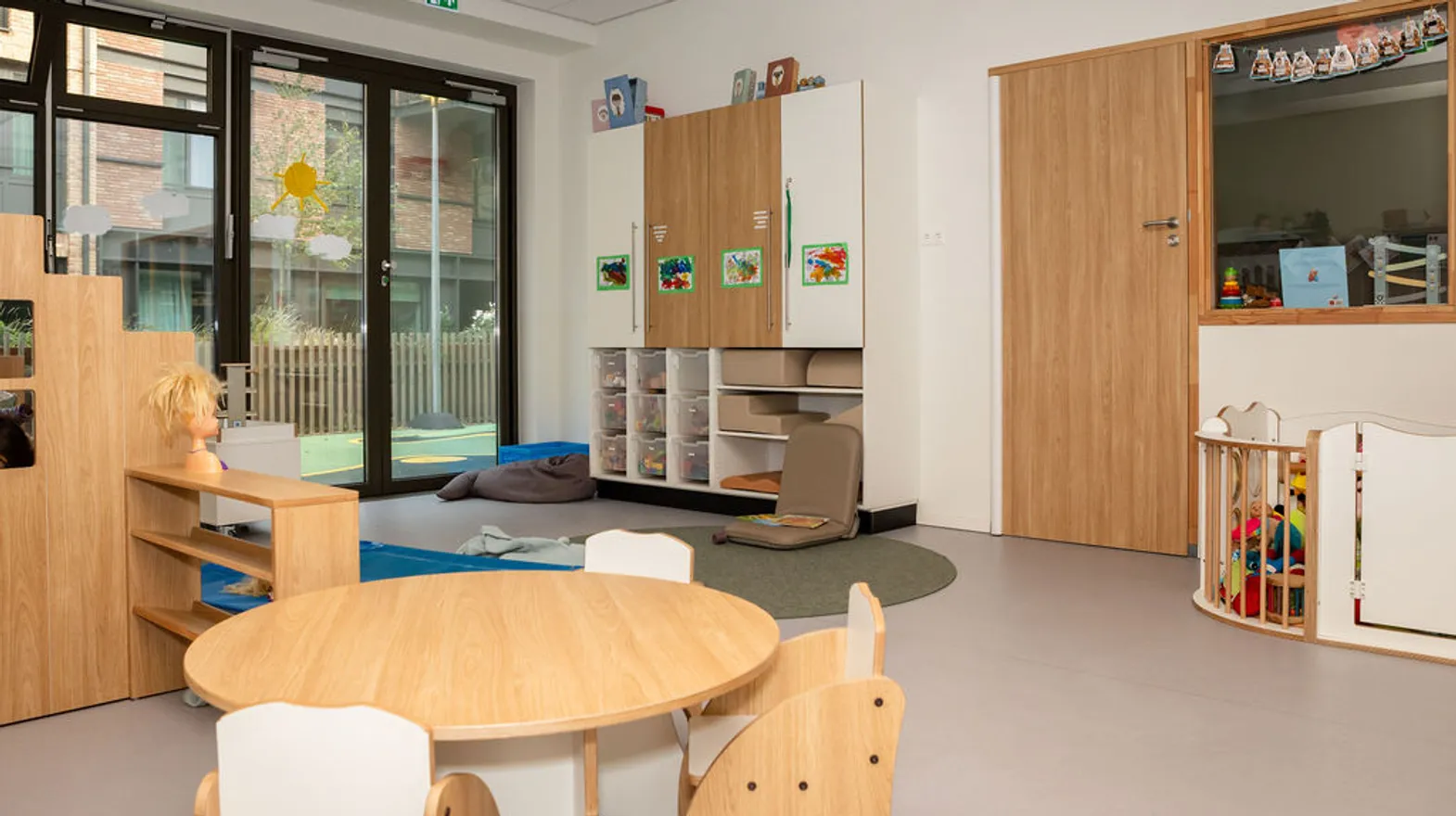 Binnenruimte KDV Atelier Diemen Kind&co ludens