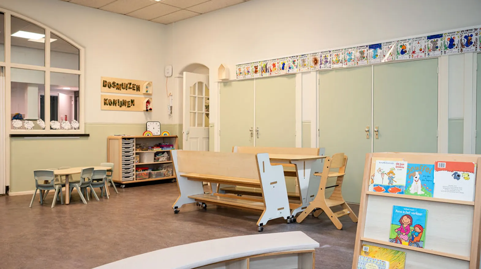 Binnenruimte PO van Dijck Bilthoven Kind&co ludens