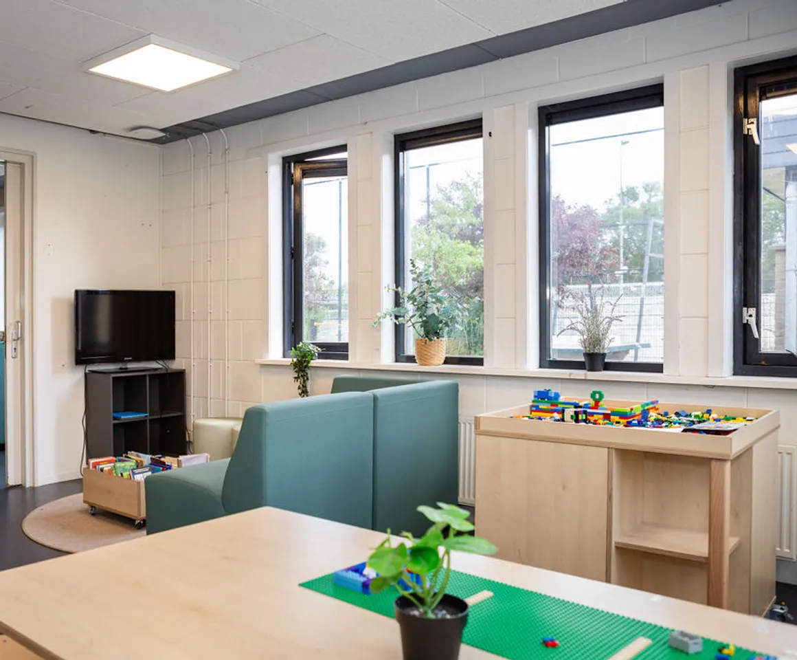 Binnenruimte van BSO Spoenk, Kind&co ludens