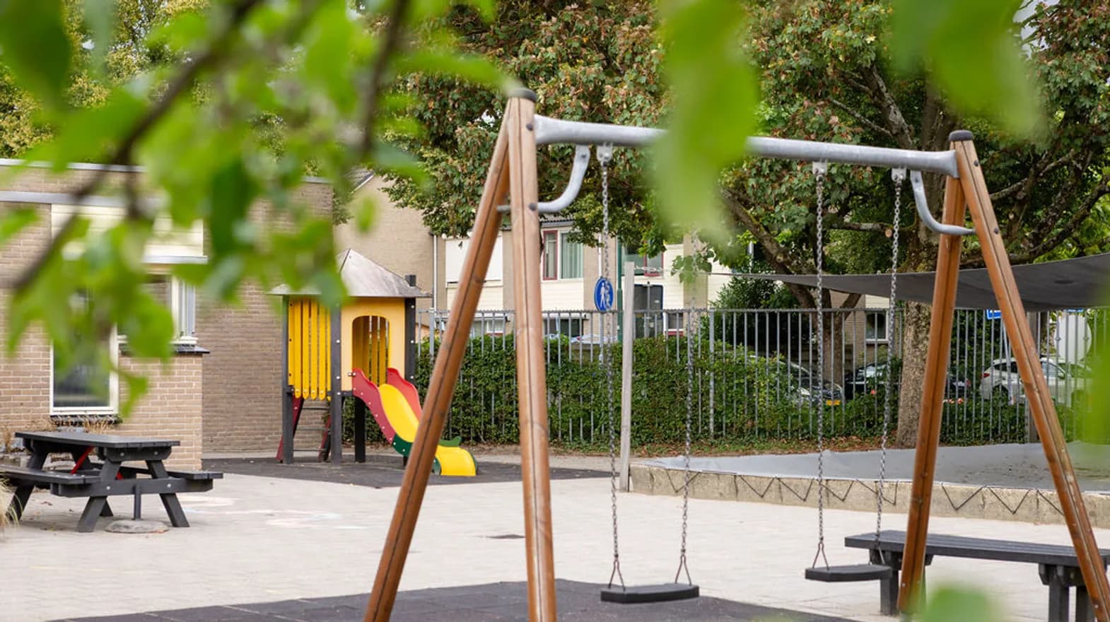 Buitenruimte BSO Kameleon Maarssen Kind&co ludens