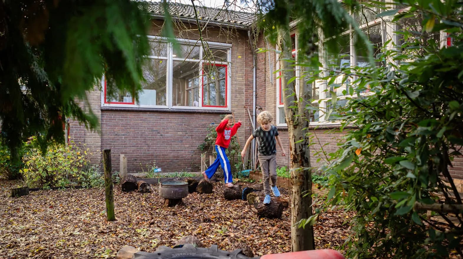 Buitenruimte BSO Zon De Hoef Kind&co ludens