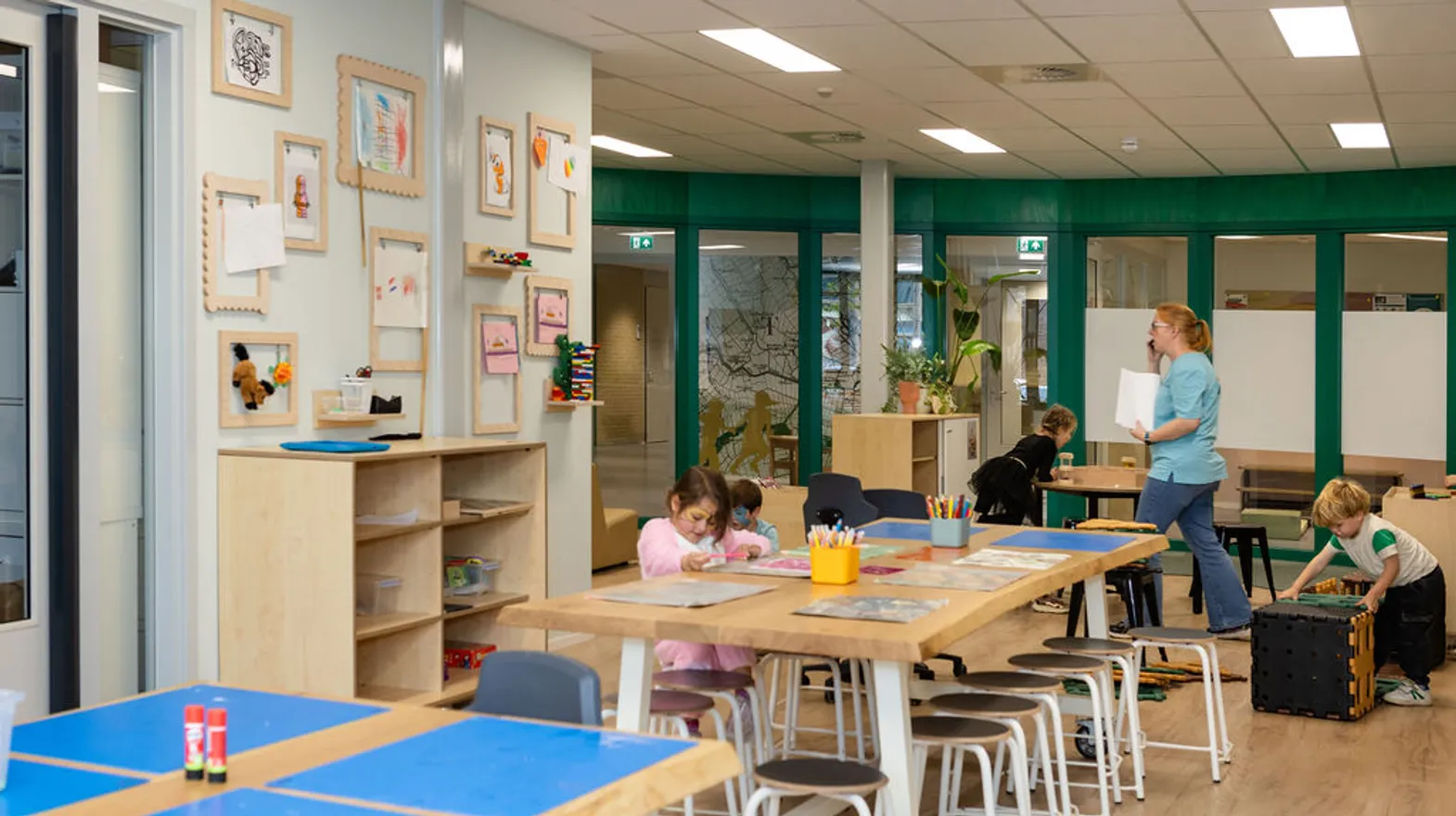 Binnenruimte BSO Willibrord Vleuten Kind&co ludens