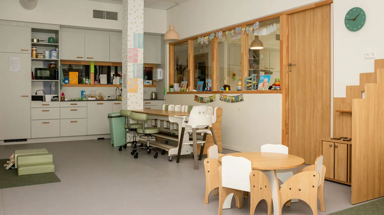 Binnenruimte KDV Atelier Diemen Kind&co ludens