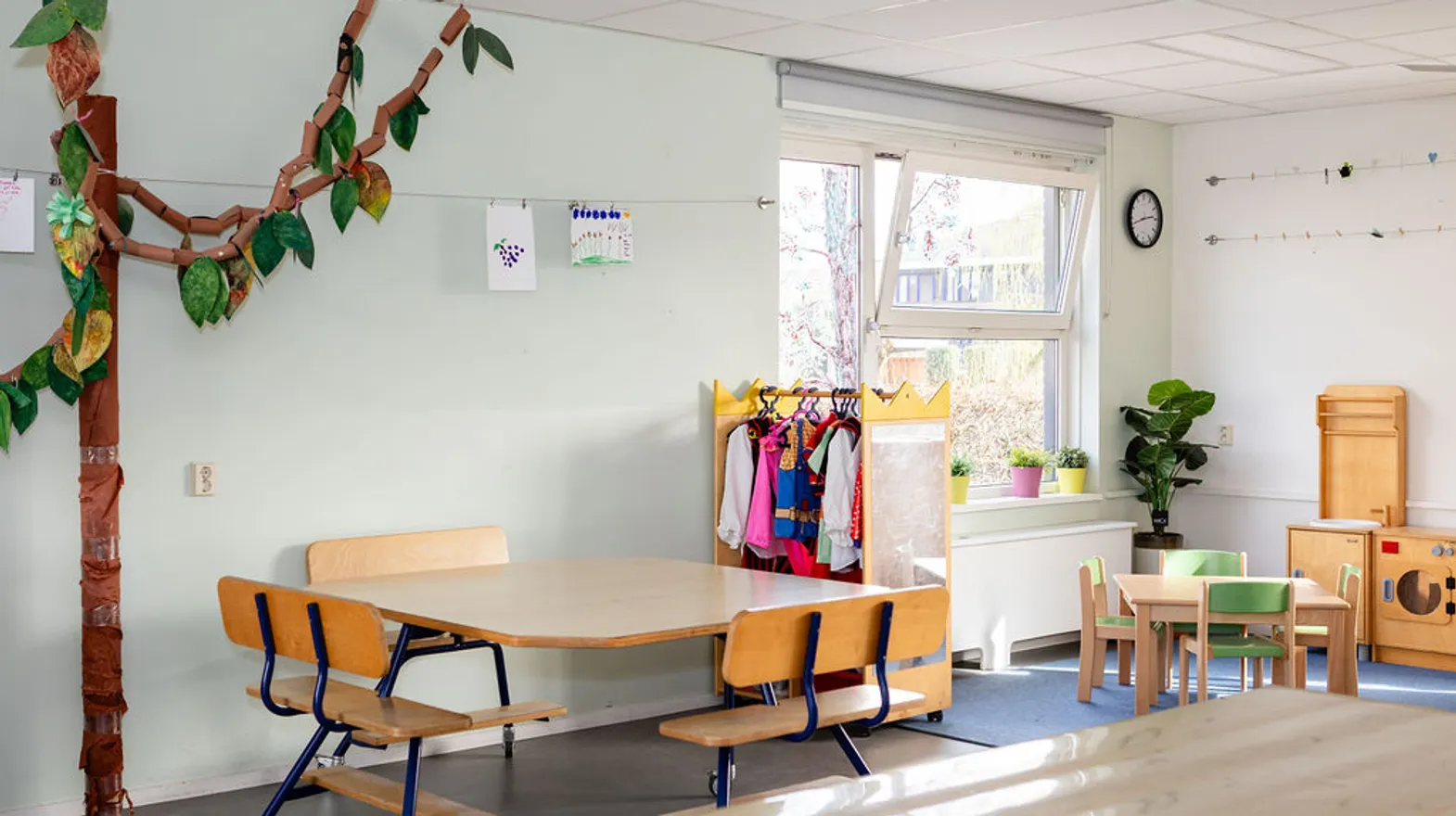 Binnenruimte van BSO De Vliegende koffer, Kind&co ludens