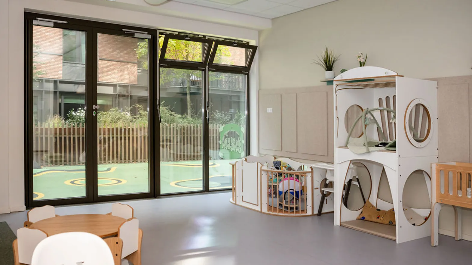 Binnenruimte KDV Atelier Diemen Kind&co ludens