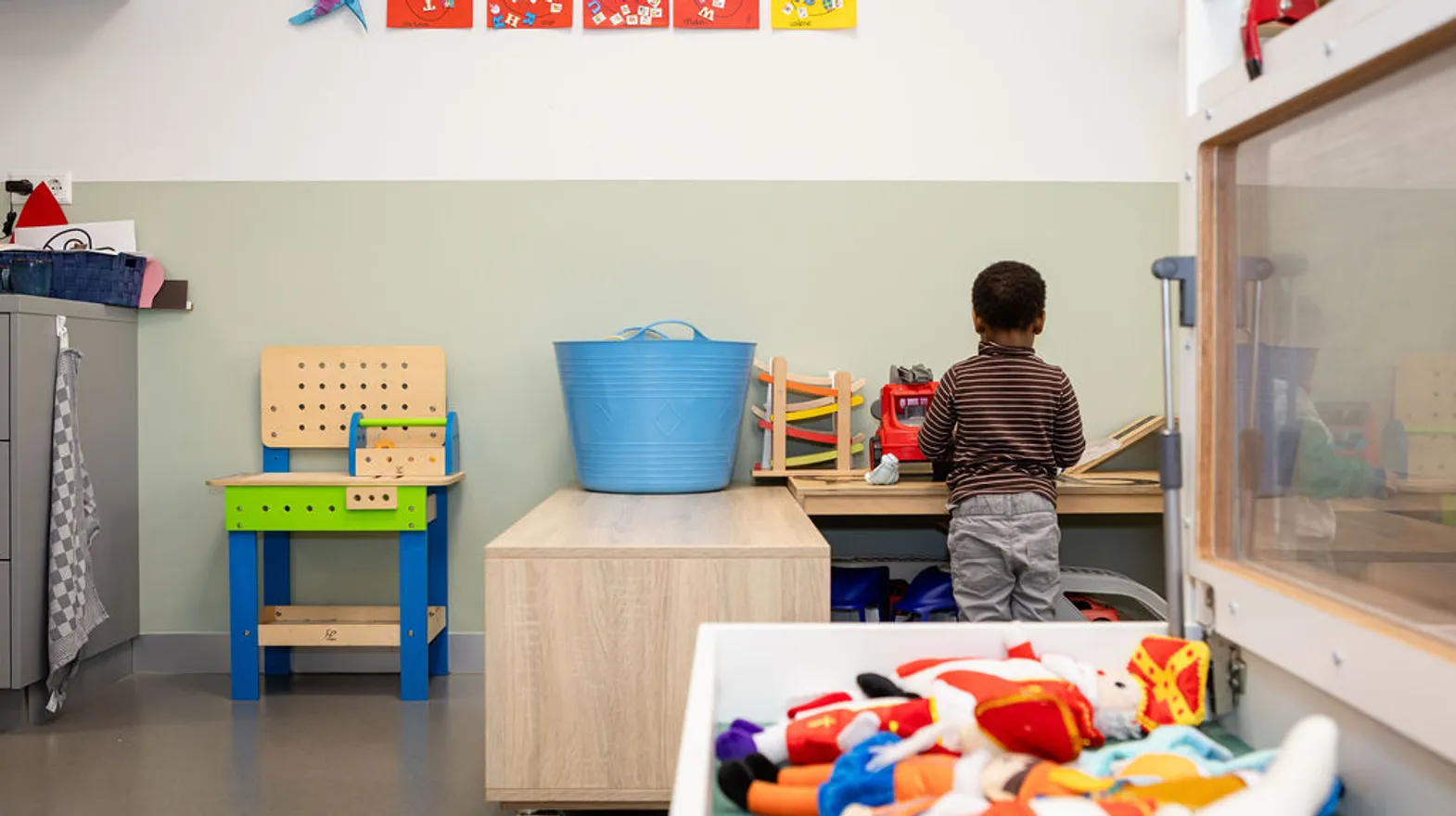 Binnenruimte van PO Avonturijn, Kind&co ludens