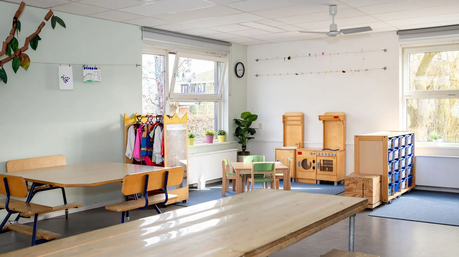 Binnenruimte van BSO De Vliegende koffer, Kind&co ludens