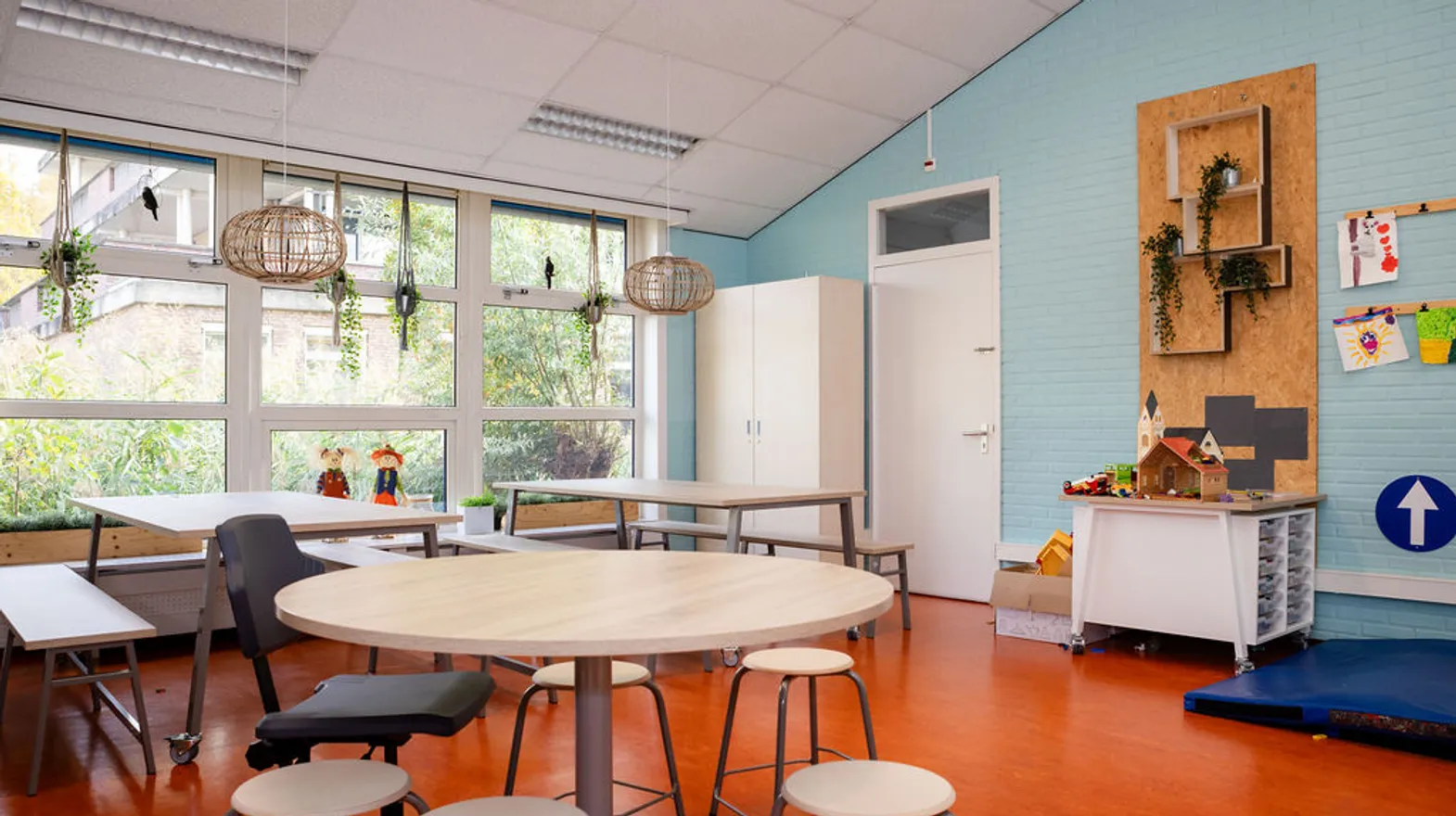 Binnenruimte BSO Vinkenrijk Vinkeveen Kind&co ludens