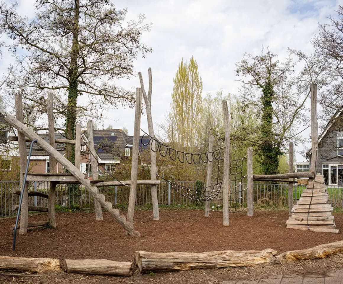 Buitenruimte van PO De Hortus, Kind&co ludens