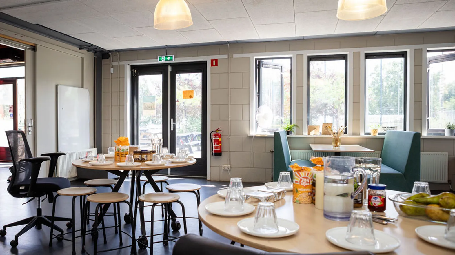 Binnenruimte van BSO Spoenk, Kind&co ludens