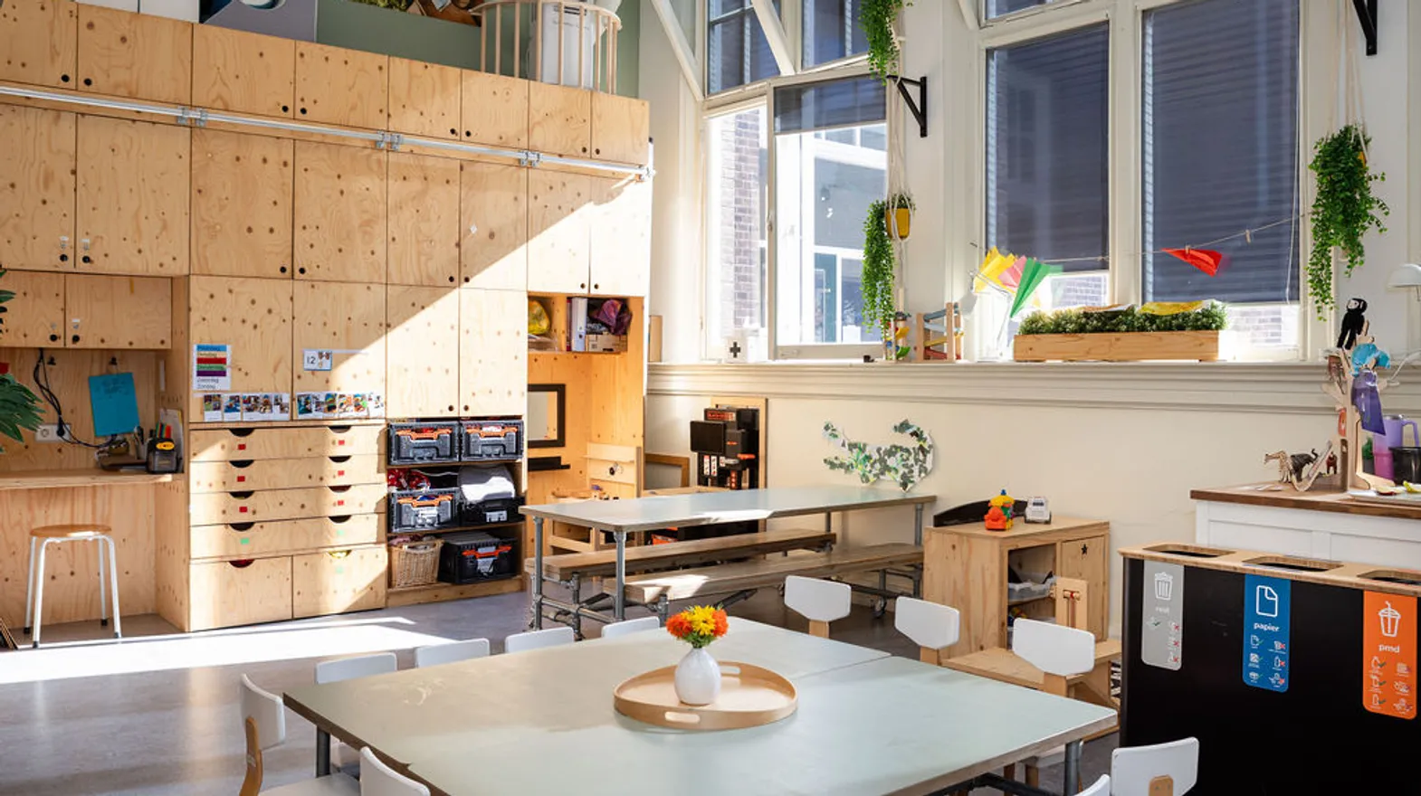 Binnenruimte van Peuteropvang Aloysius, Kind&co ludens