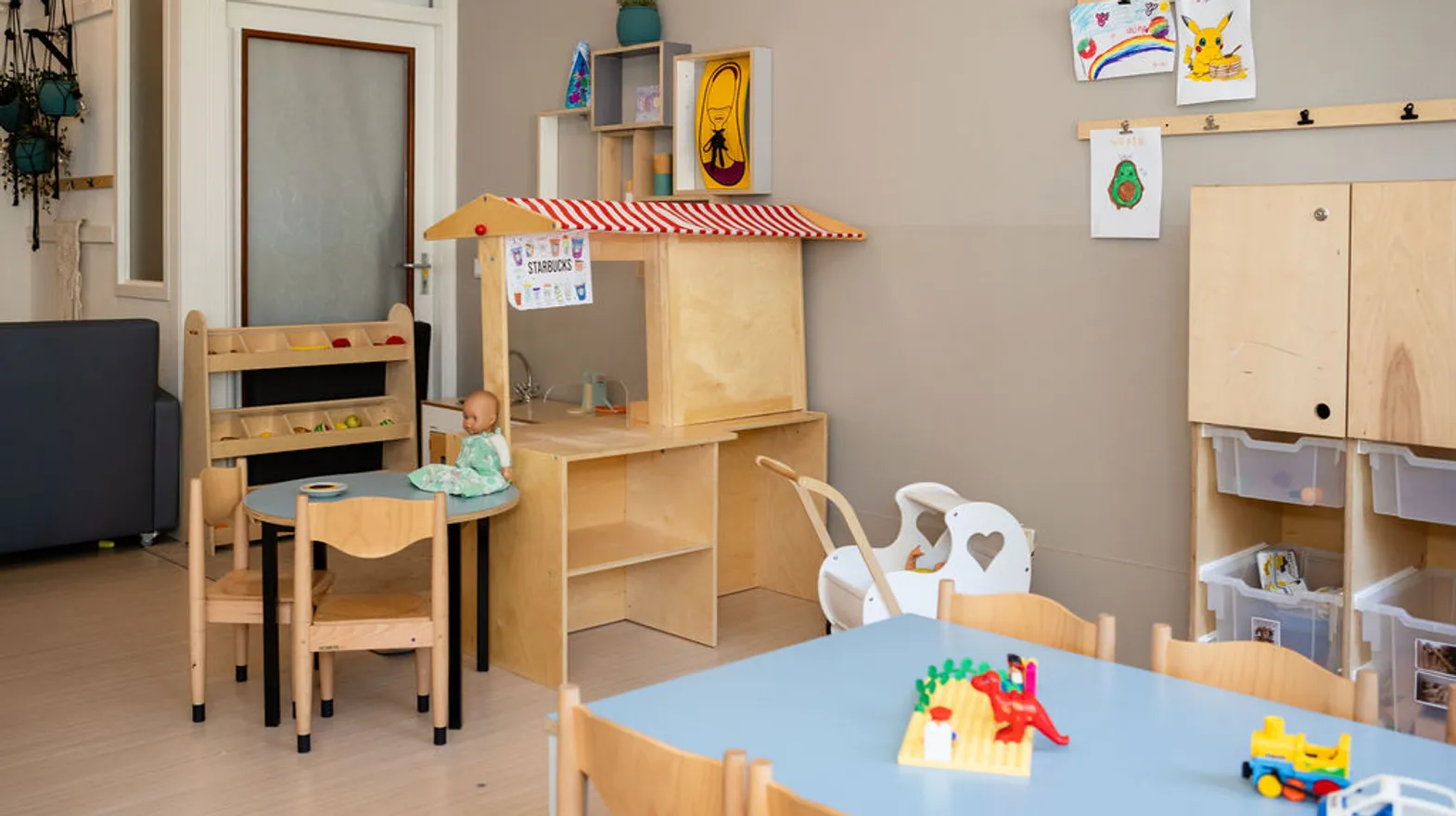 Binnenruimte van PO Schoolwoningen, Kind&co ludens