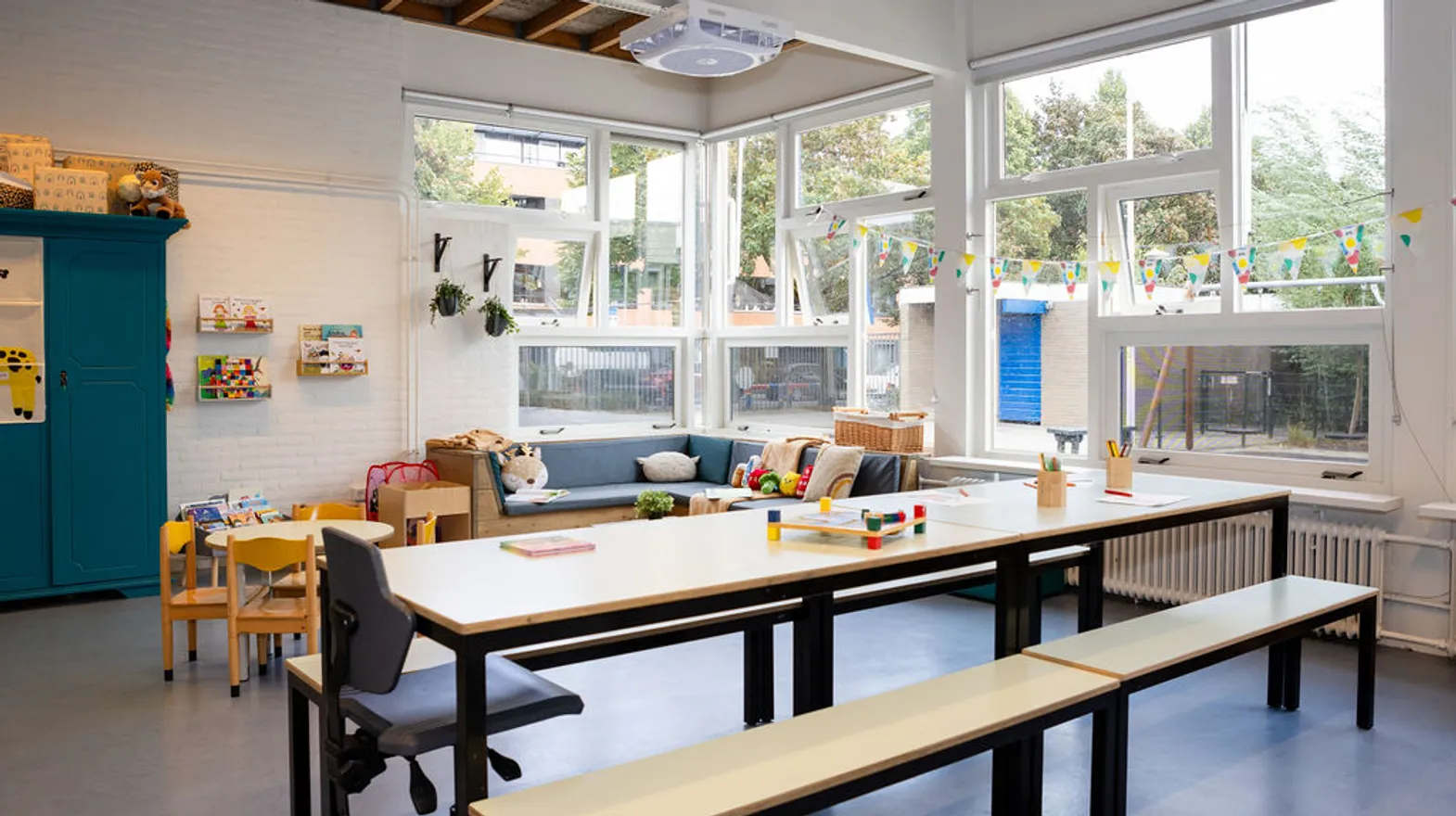 Binnenruimte BSO Kameleon Maarssen Kind&co ludens