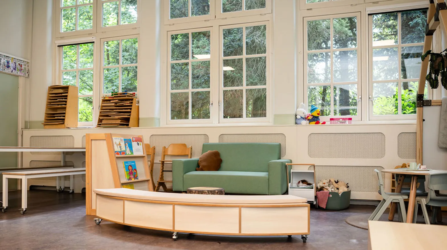 Binnenruimte PO van Dijck Bilthoven Kind&co ludens