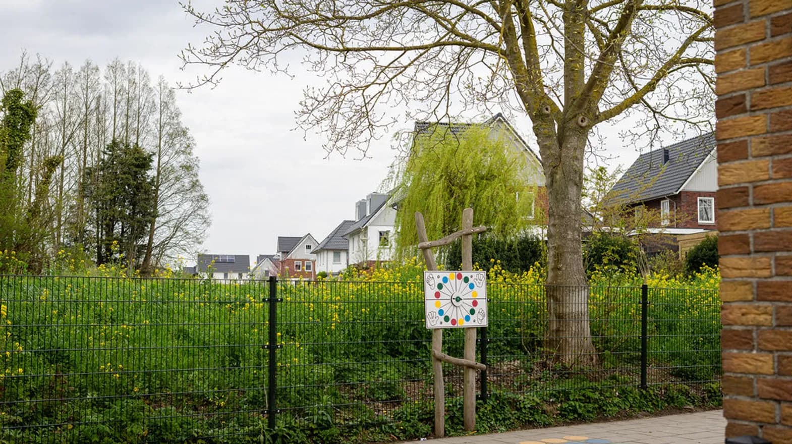 Buitenruimte van BSO De Bouwsteen, Kind&co ludens
