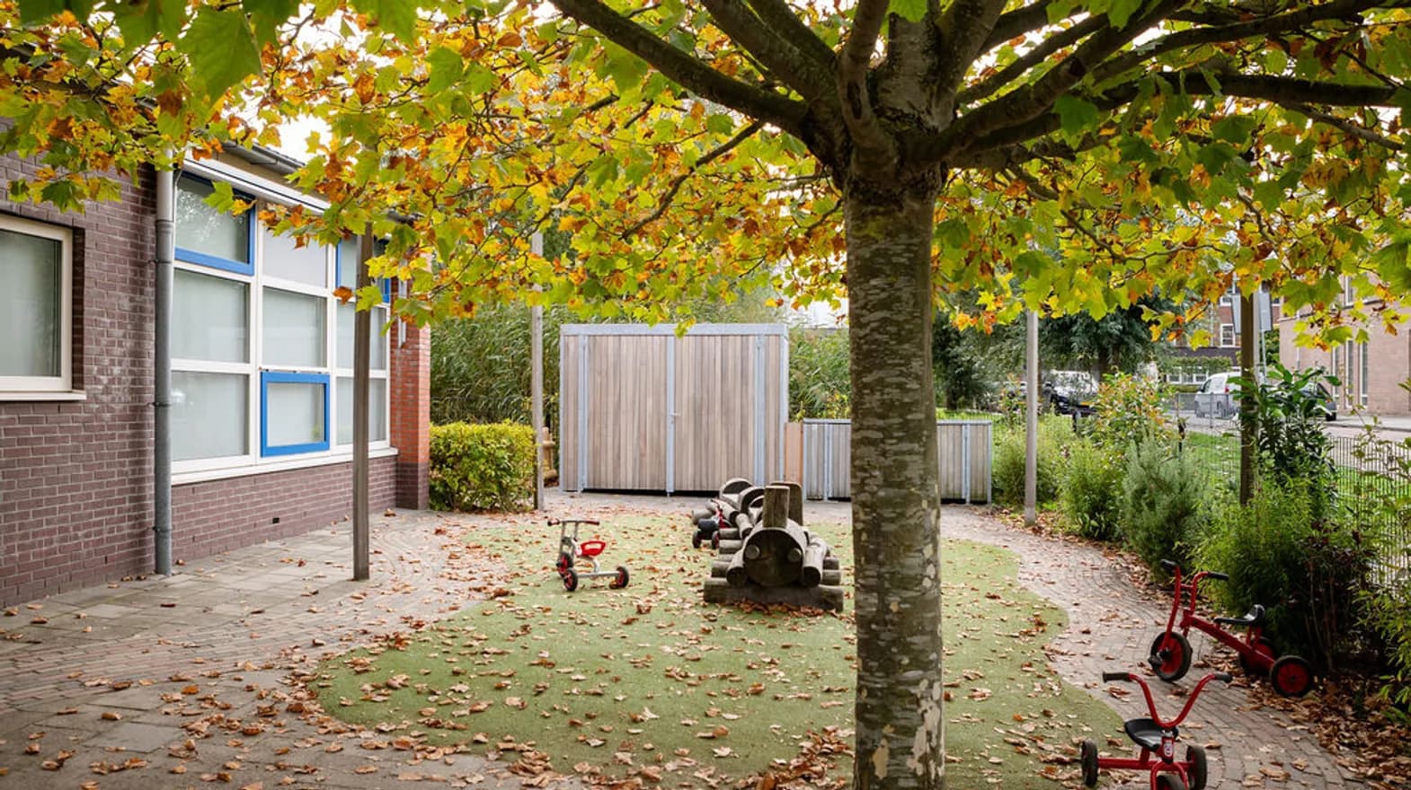 Buitenruimte BSO Vinkenrijk Vinkeveen Kind&co ludens