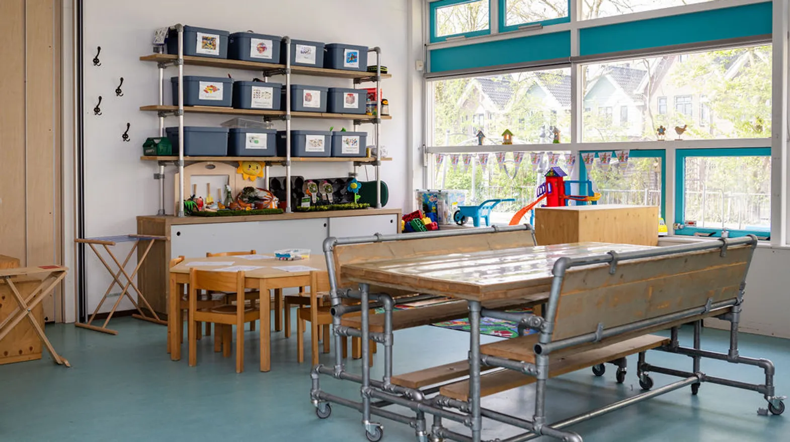Binnenruimte van PO De Bron, Kind&co ludens