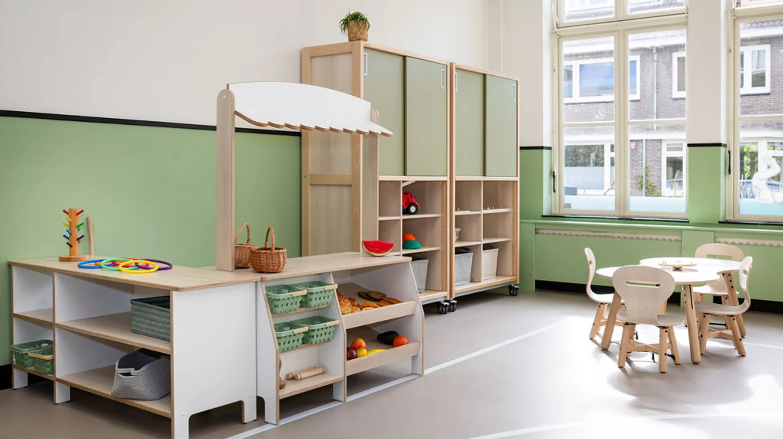 Binnenruimte van KDV Cartesius, Kind&co ludens