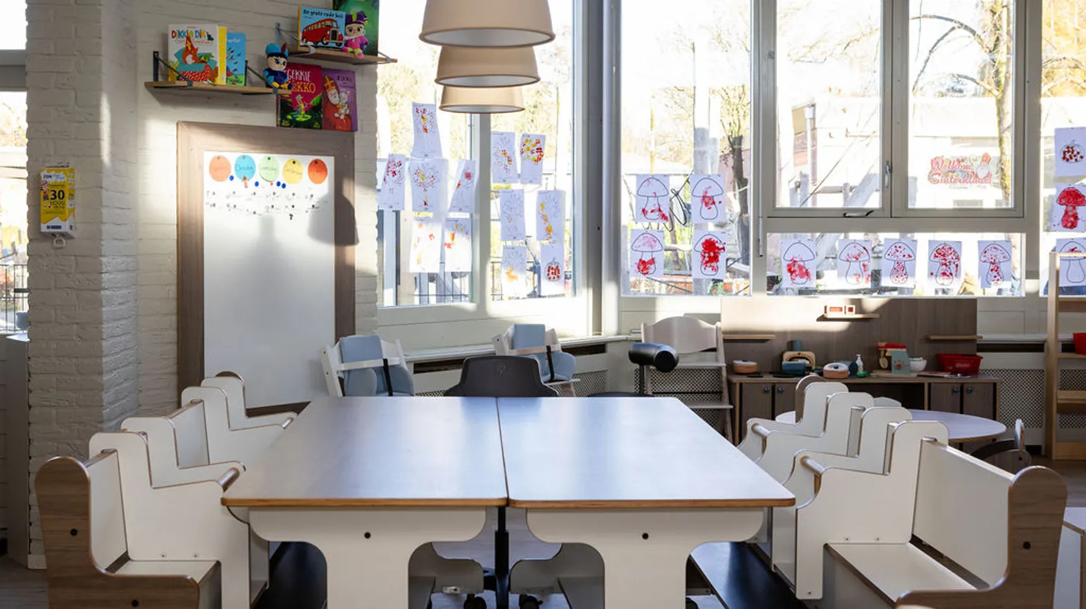 Binnenruimte van KDV Windroos, Kind&co ludens