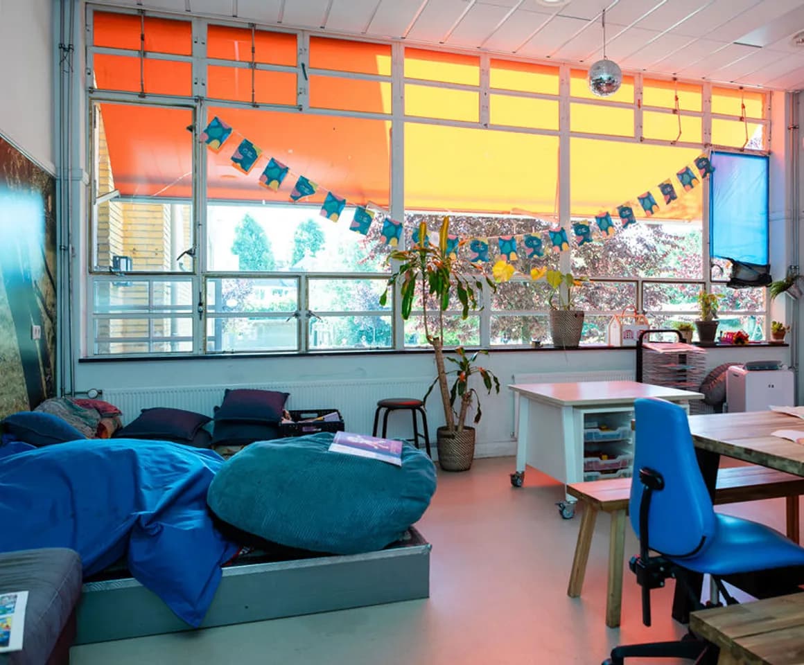 Binnenruimte BSO Homerus Utrecht Kind&co ludens