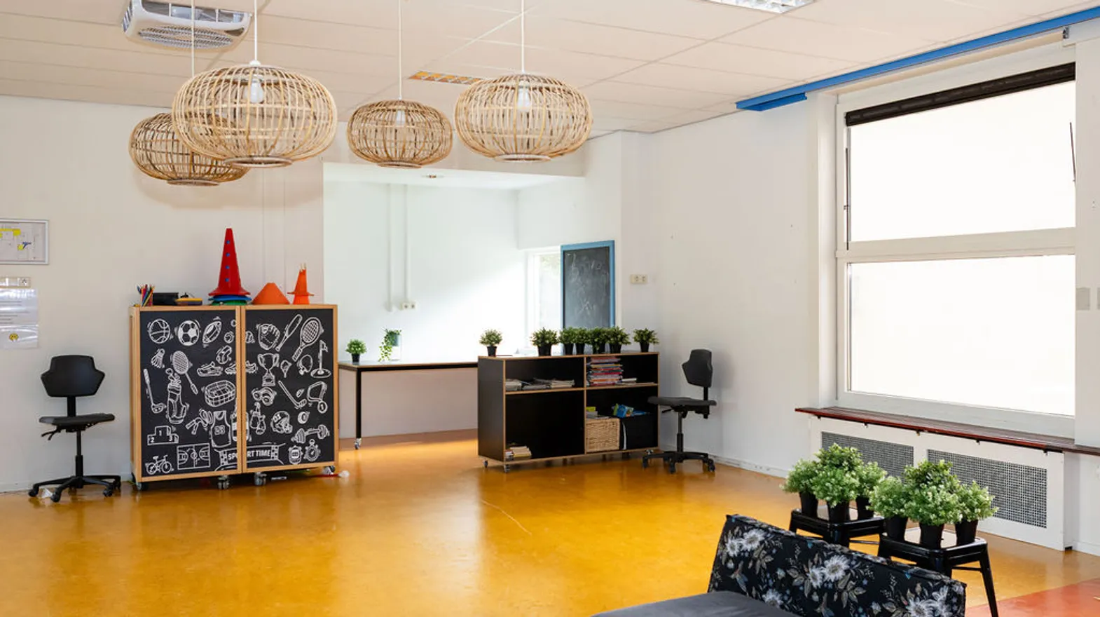 Binnenruimte BSO Schepershoek Breukelen Kind&co ludens