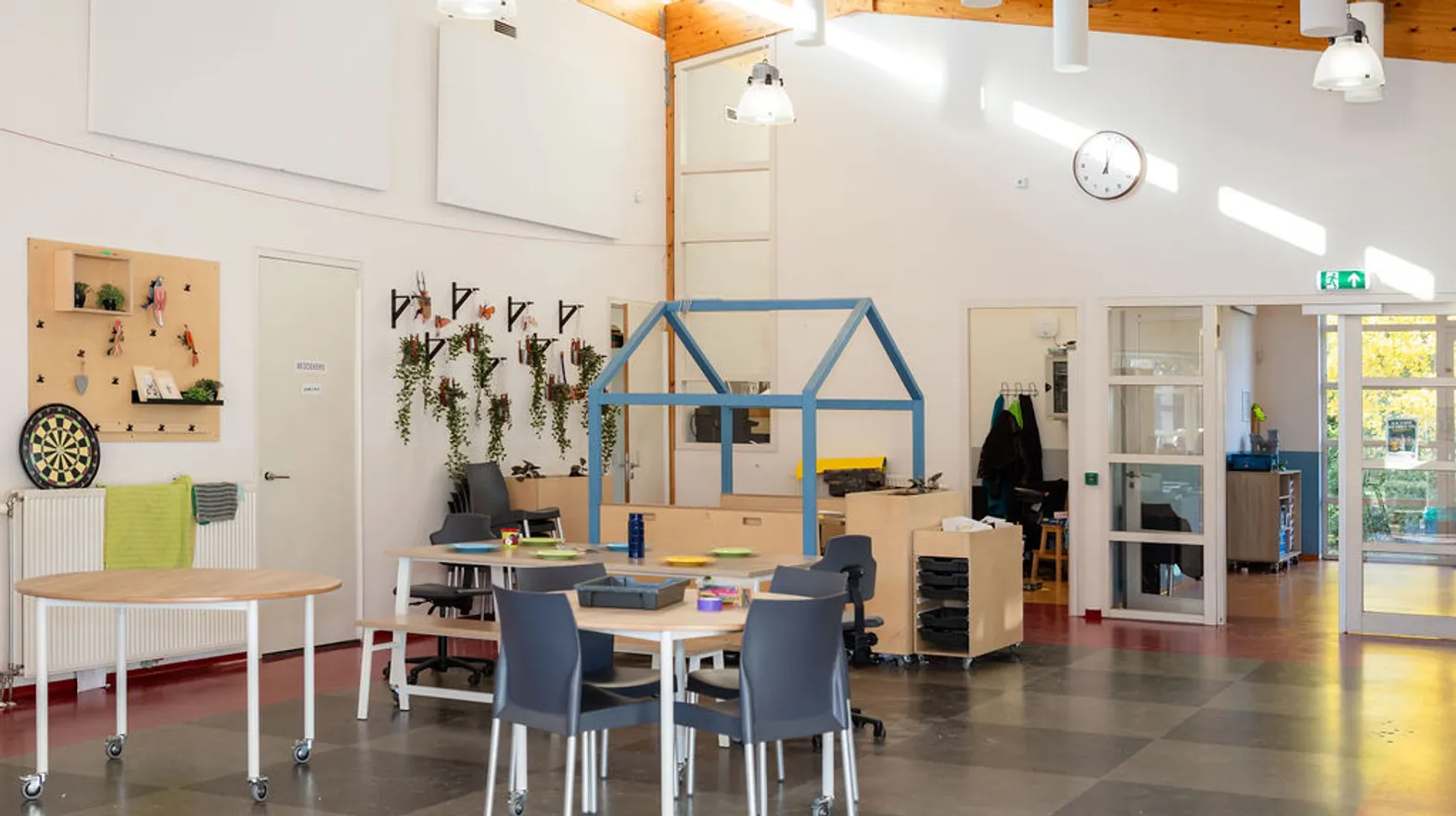 Binnenruimte van BSO 't Vlot in Mijdrecht Kind&co ludens