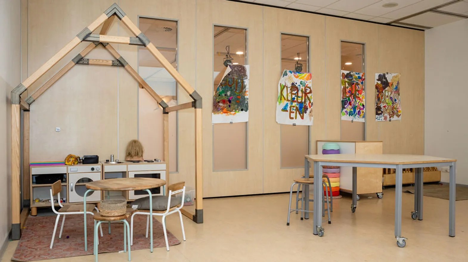 Binnenruimte BSO Onder de bogen Utrecht Kind&co ludens