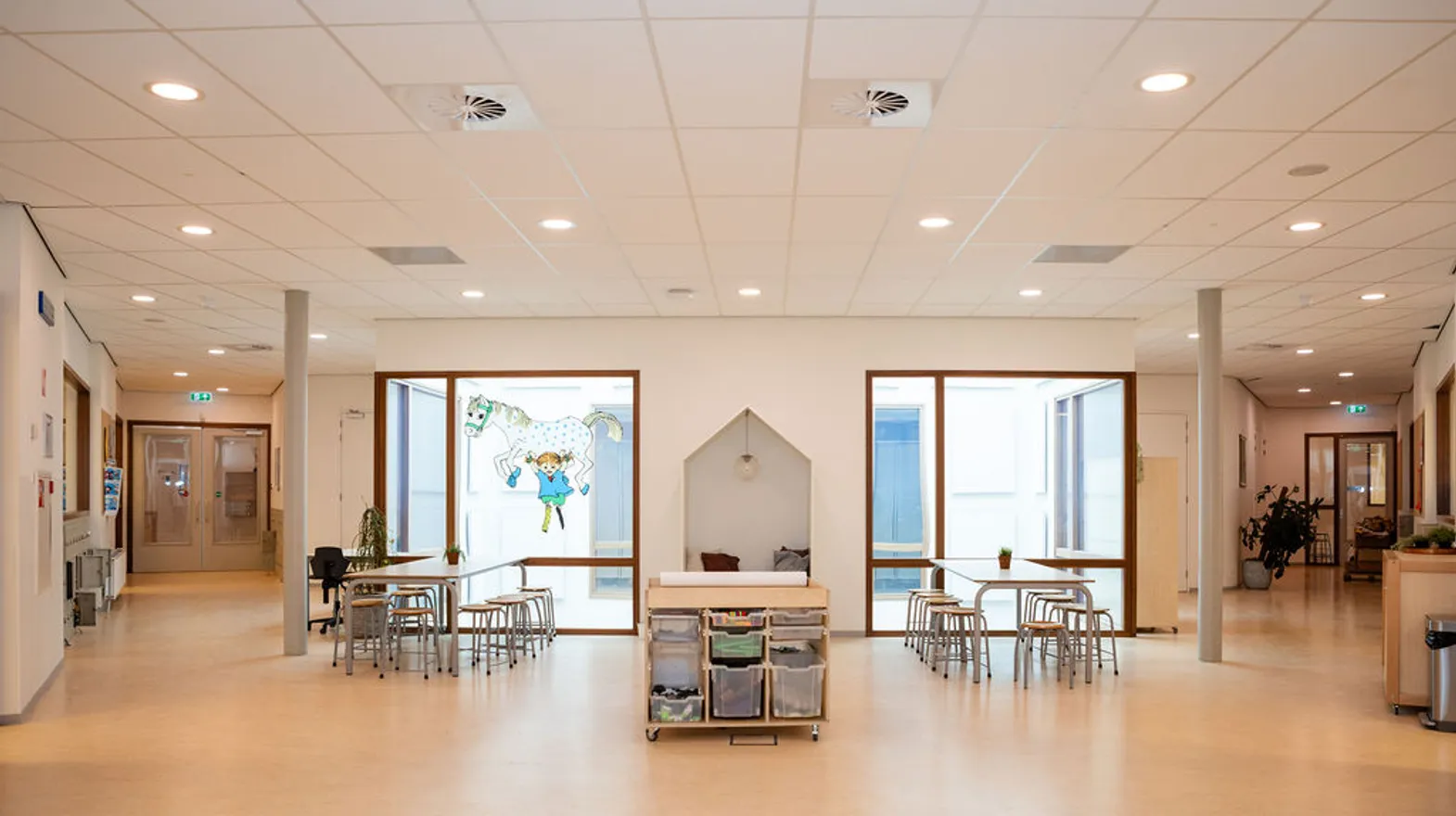 Binnenruimte BSO Onder de bogen Utrecht Kind&co ludens