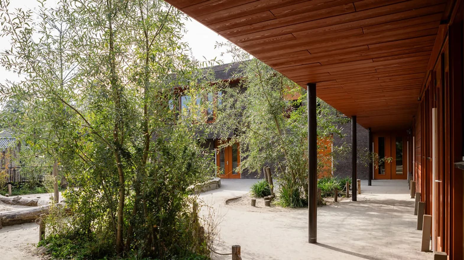 Buitenruimte BSO Speelrijk Weesp Kind&co ludens