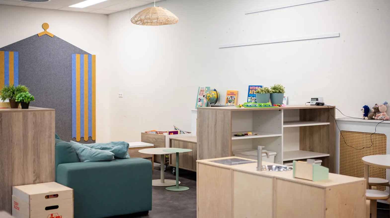 Binnenruimte BSO Bouwgein Nieuwegein Kind&co ludens