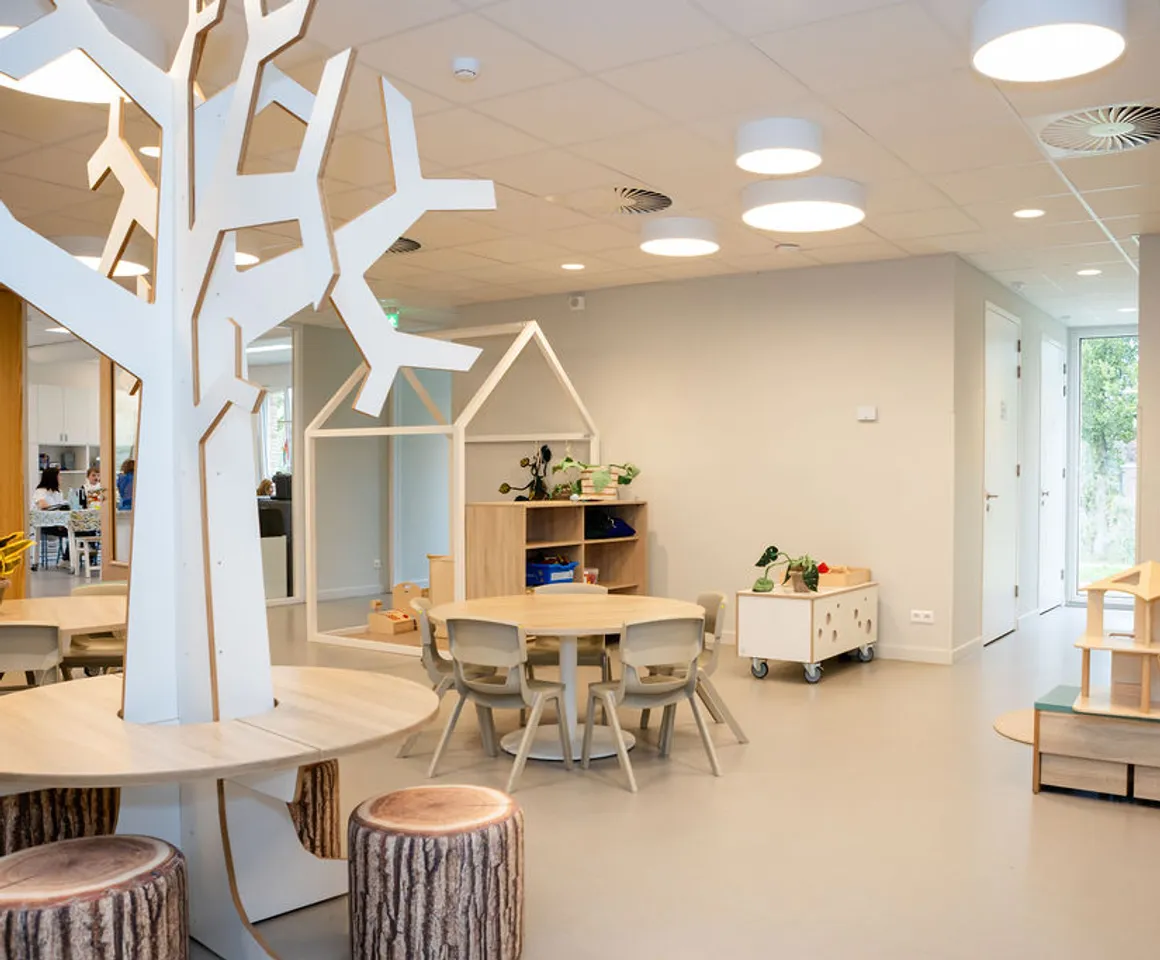 Binnenruimte BSO Vleuterweide Vleuten Kind&co ludens