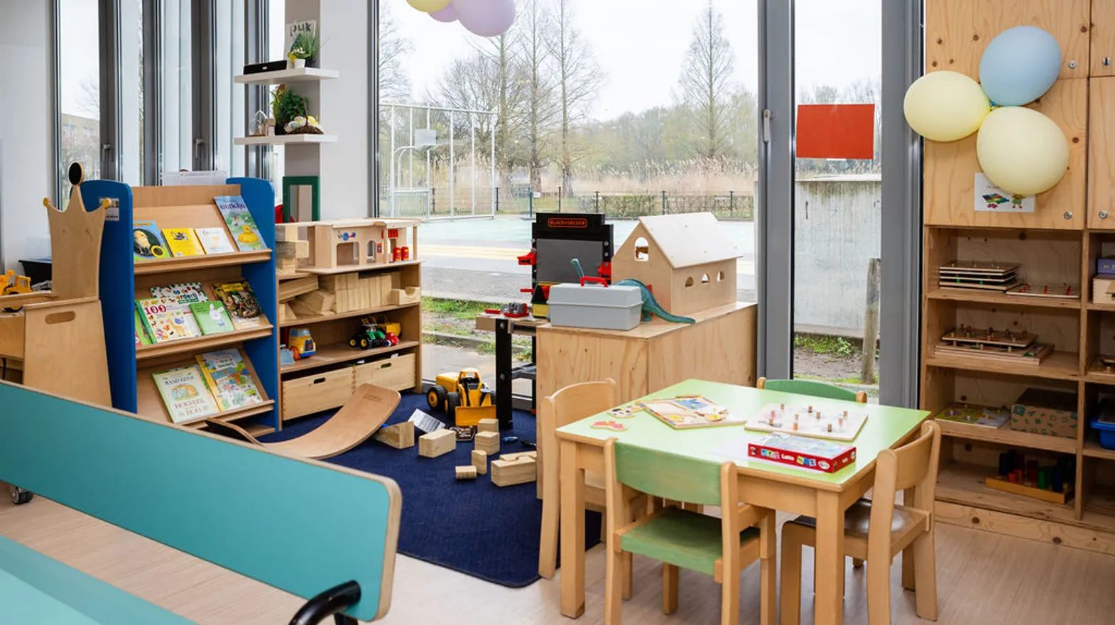 Binnenruimte van PO Noorderbreedte, Kind&co ludens