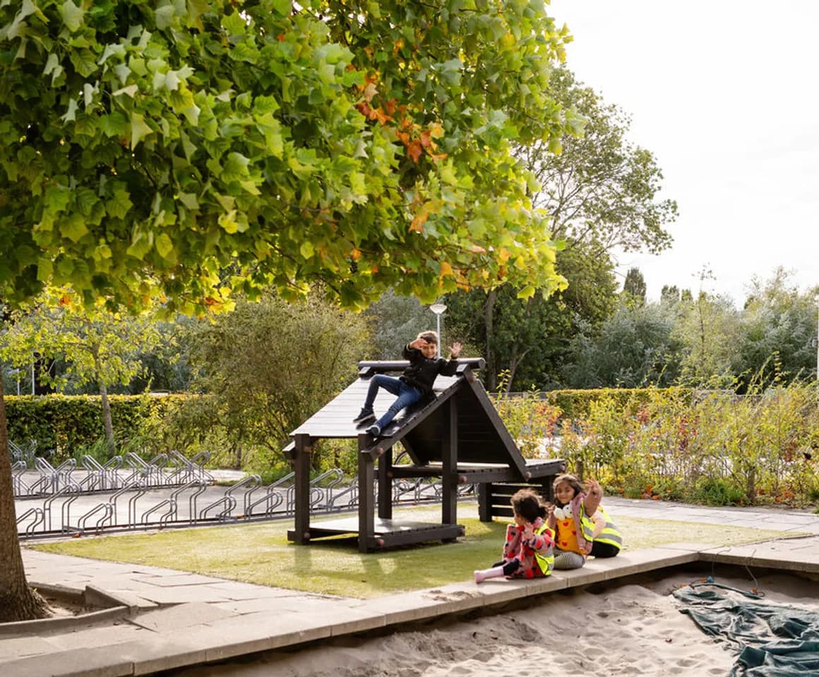 Buitenruimte BSO Feestkasteel De Meern Kind&co ludens