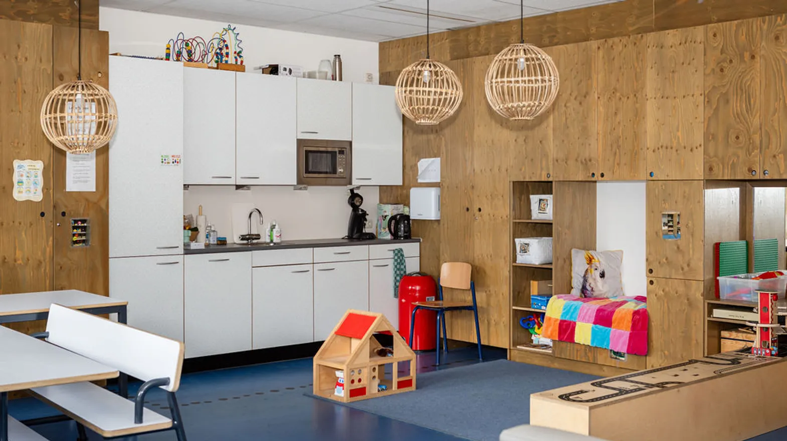 Binnenruimte BSO Curtevenne Kortenhoef Kind&co ludens