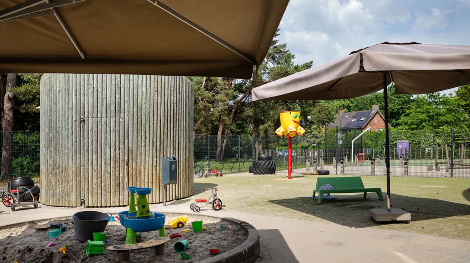 Buitenruimte PO Theresia Bilthoven Kind&co ludens