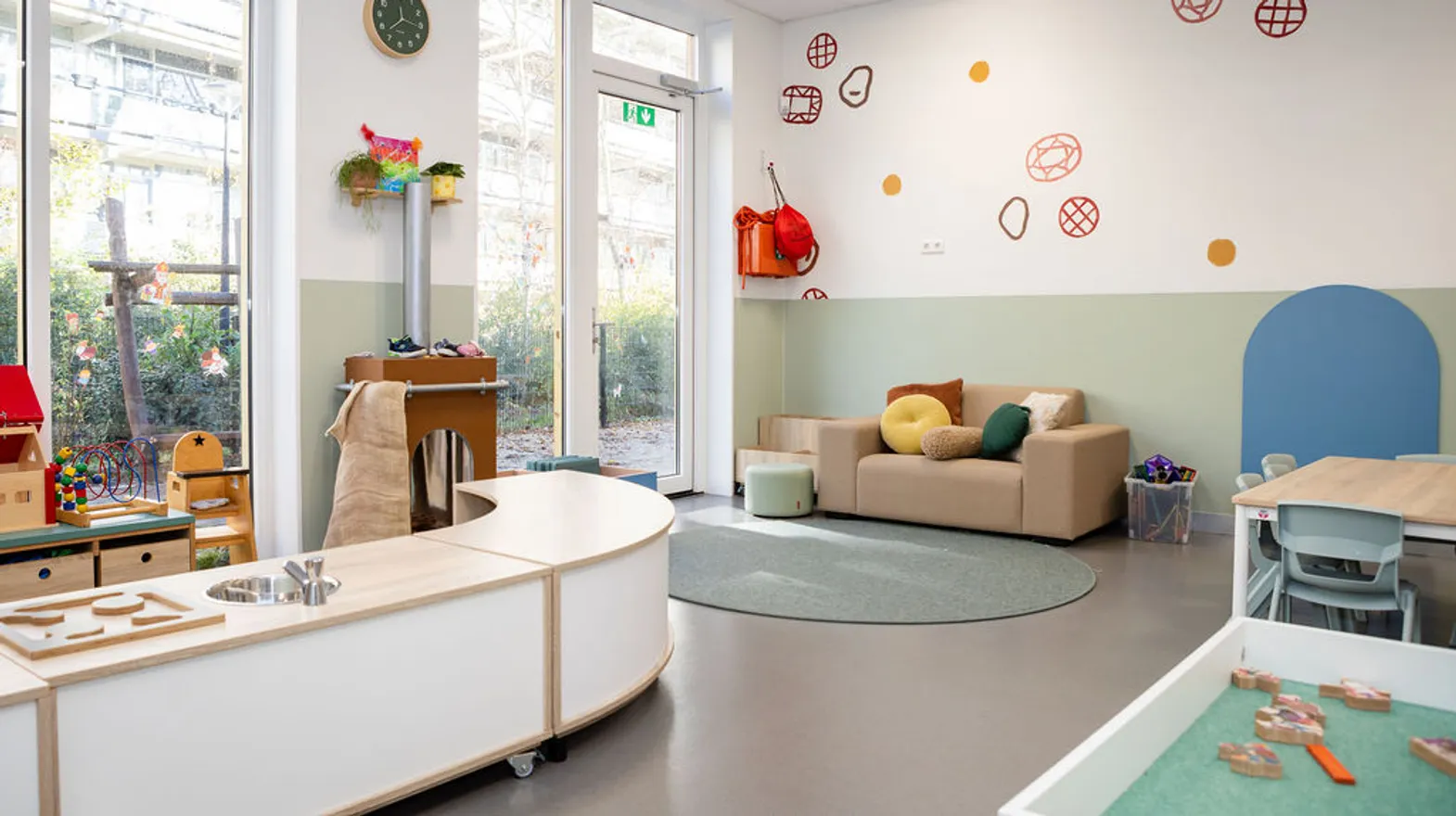 Binnenruimte van BSO Avonturijn in Mijdrecht Kind&co ludens