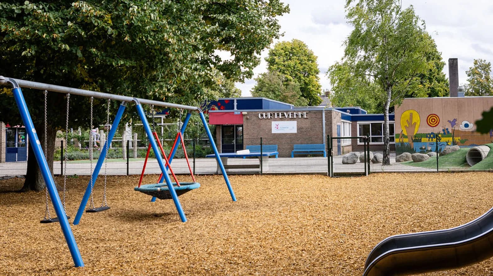 Buitenruimte BSO Curtevenne Kortenhoef Kind&co ludens