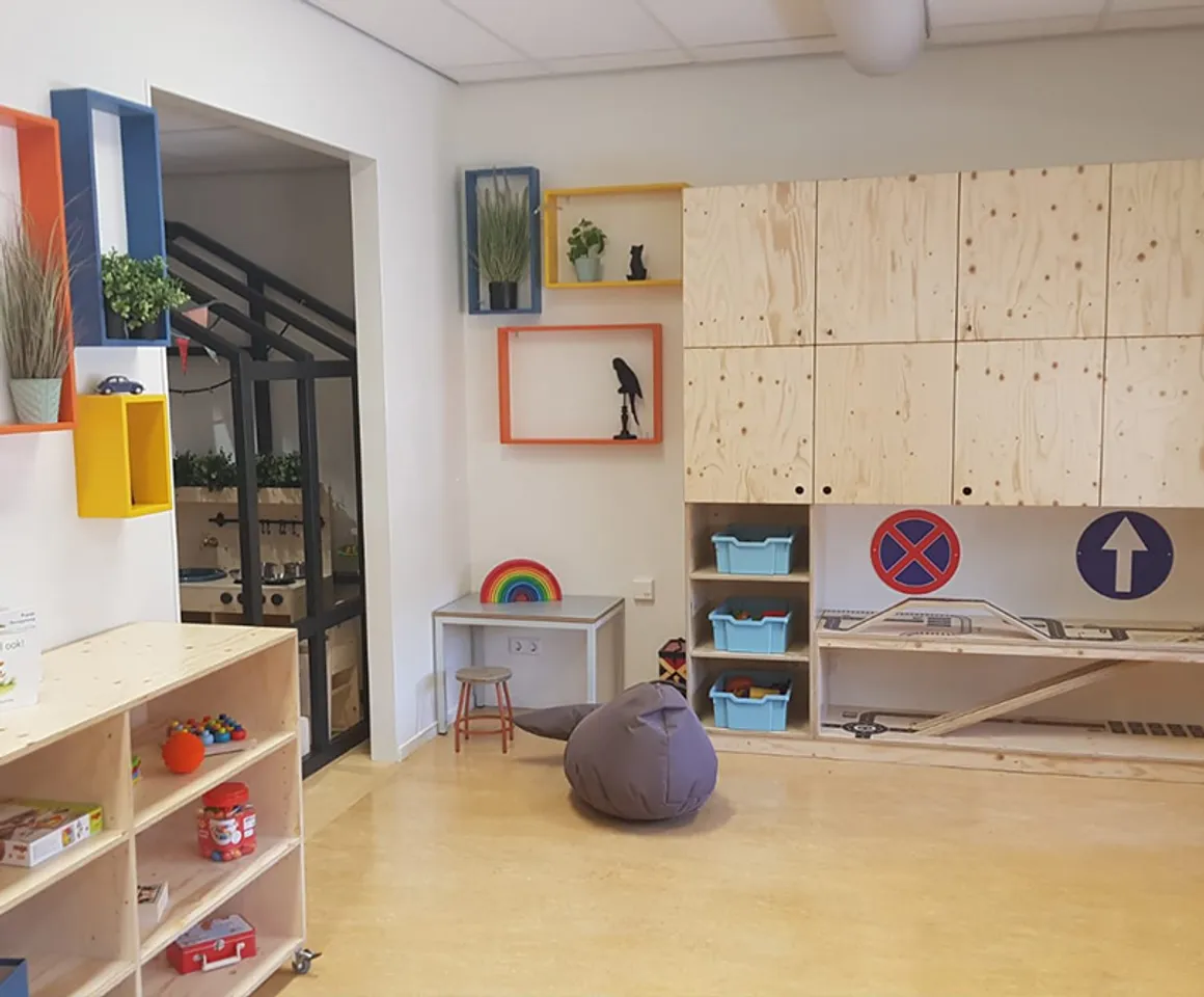 Groepsruimte bij Peuteropvang St Jozef Oudewater van kinderopvang Kind&co ludens