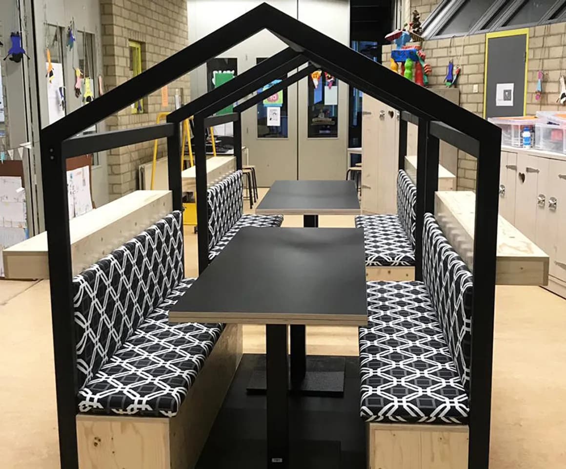 Groepsruimte bij BSO Zeist Damiaan van kinderopvang Kind&co ludens