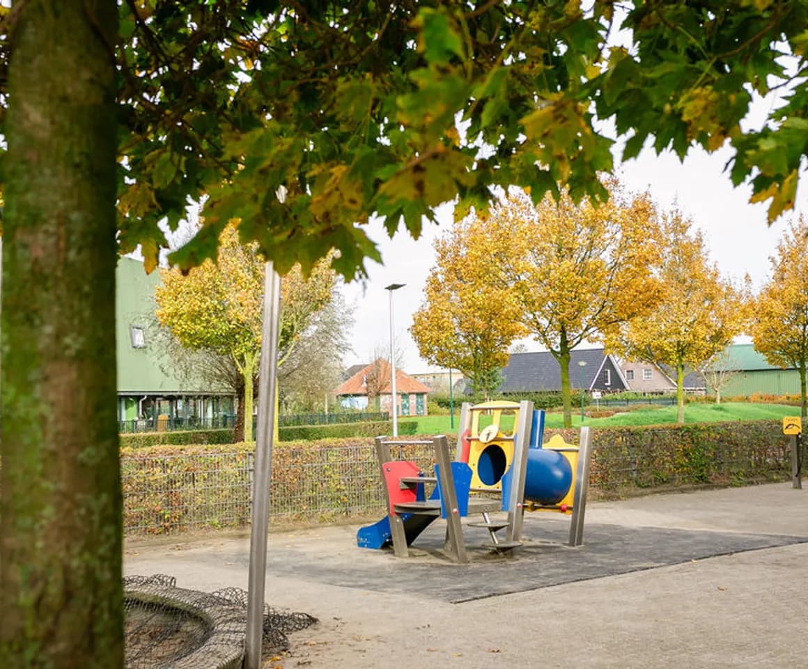 Buitenruimte bij Peuteropvang Houten Stek van kinderopvang Kind&co ludens