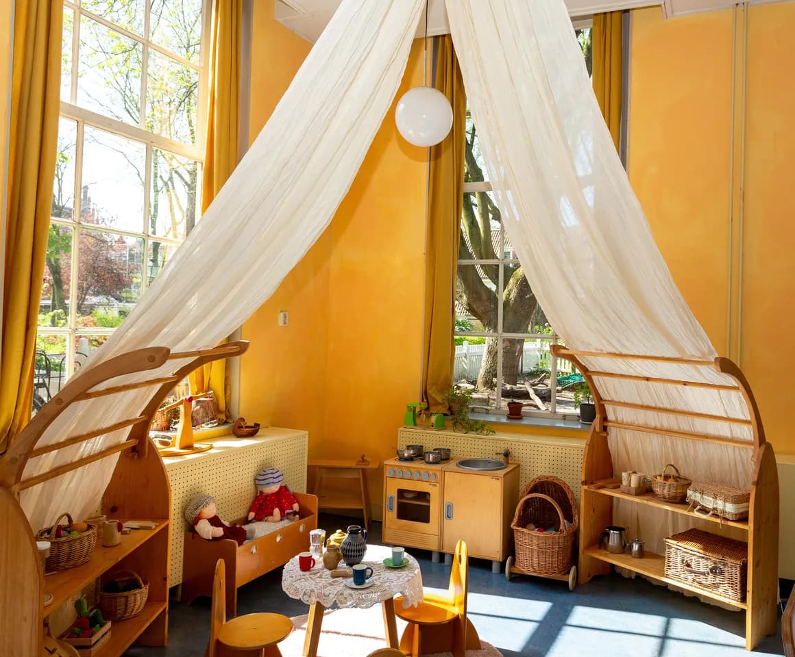 De huishoek van peuteropvang Marijntje, Kind&co ludens